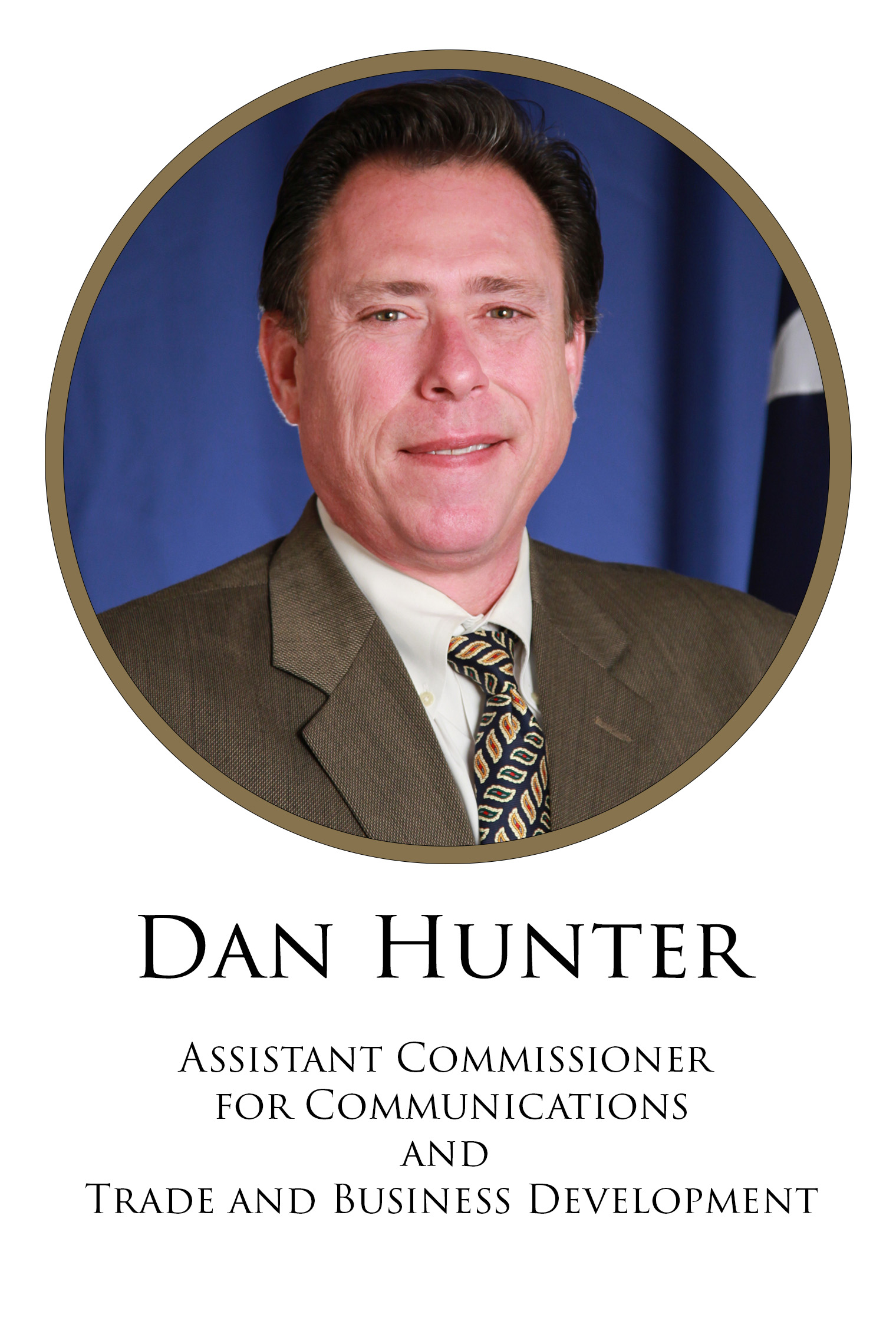 Dan Hunter, Assistant Commissioner for Water and Rural Affairs